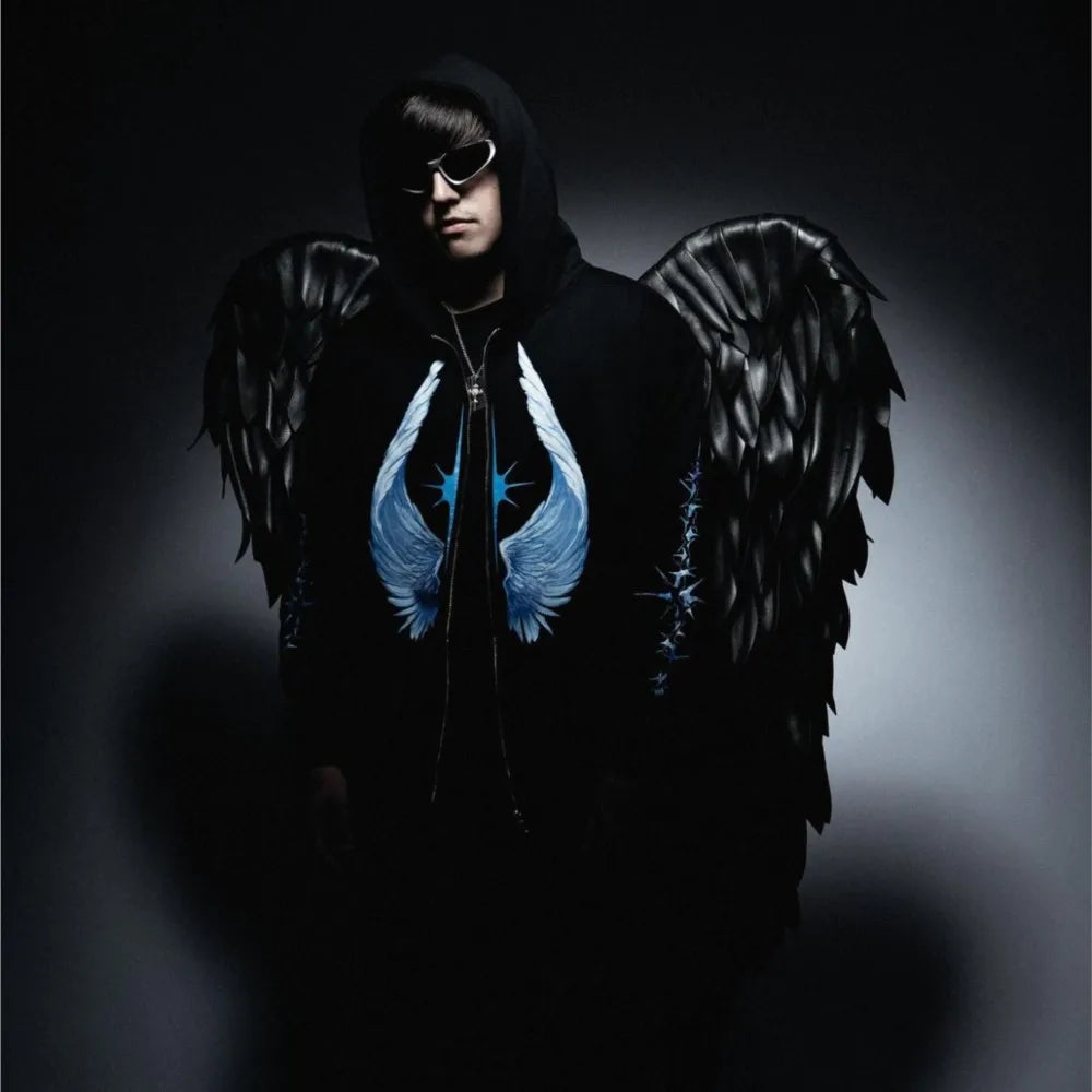 Streetwear Men Zipper modergren flow