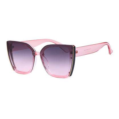 Fashion Cat-Eye Oversized Sunglasses