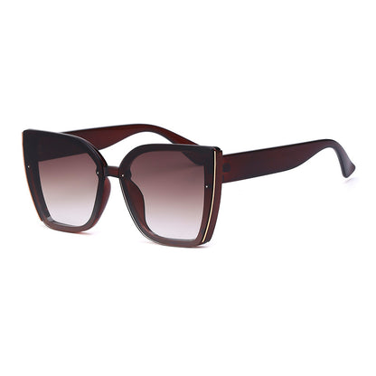 Fashion Cat-Eye Oversized Sunglasses