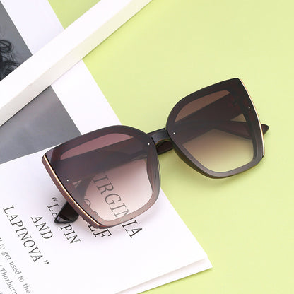 Fashion Cat-Eye Oversized Sunglasses