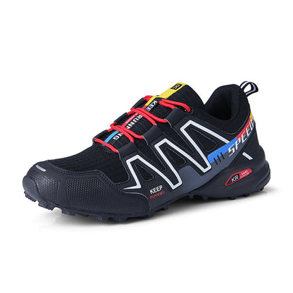 Outdoor Men's Hiking Shoes, Trail Running Shoes, Breathable Walking Shoes, Large Size Women's Shoes