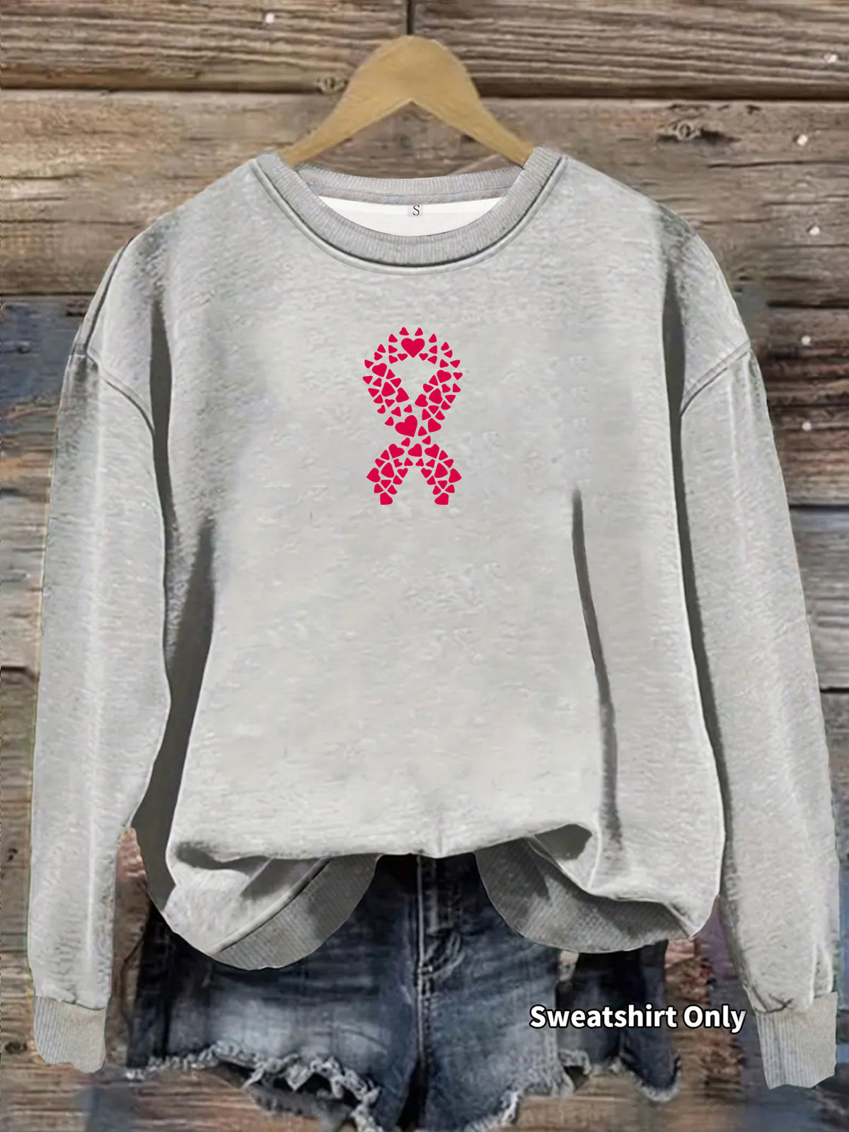 Long sleeved shirt with fleece hoodie