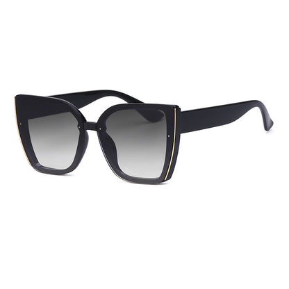 Fashion Cat-Eye Oversized Sunglasses