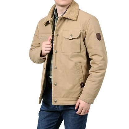 Middle-aged Jacket Men's Winter