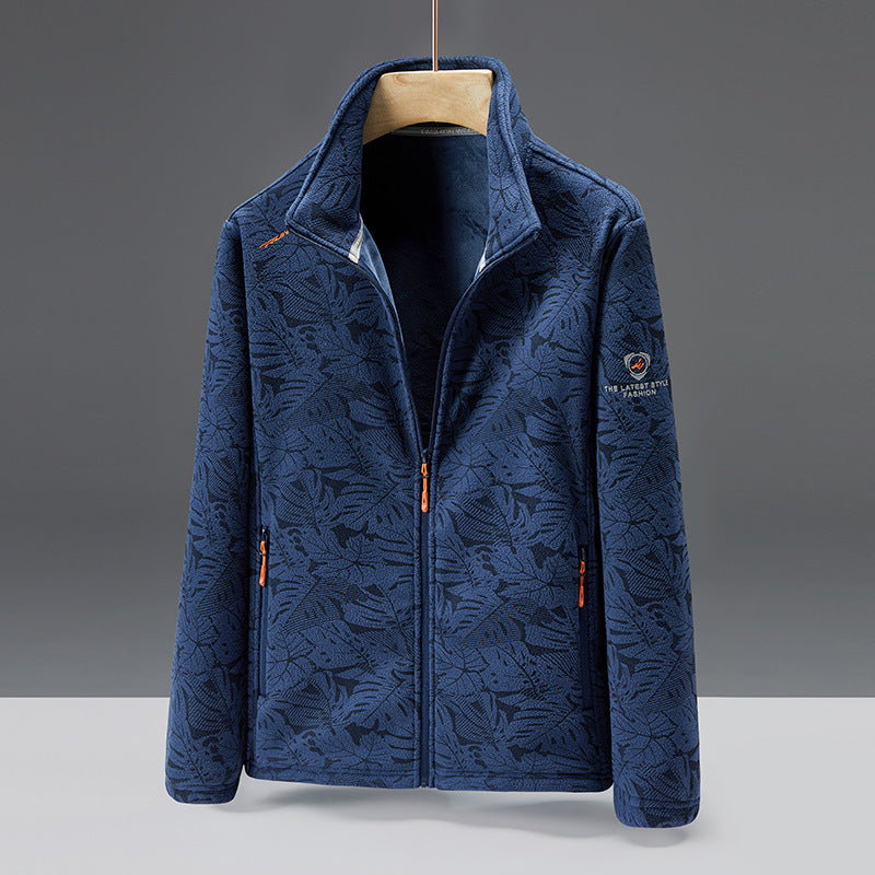 Fleece Men's Coat Winter