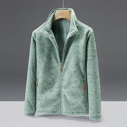 Fleece Men's Coat Winter