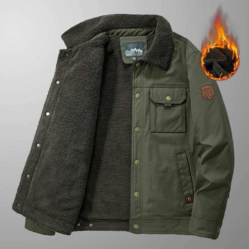 Middle-aged Jacket Men's Winter