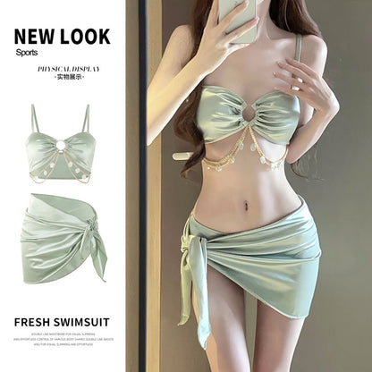 One-Piece Swimsuit Women's Summer Three-Piece