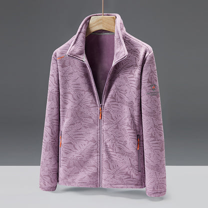Fleece Men's Coat Winter
