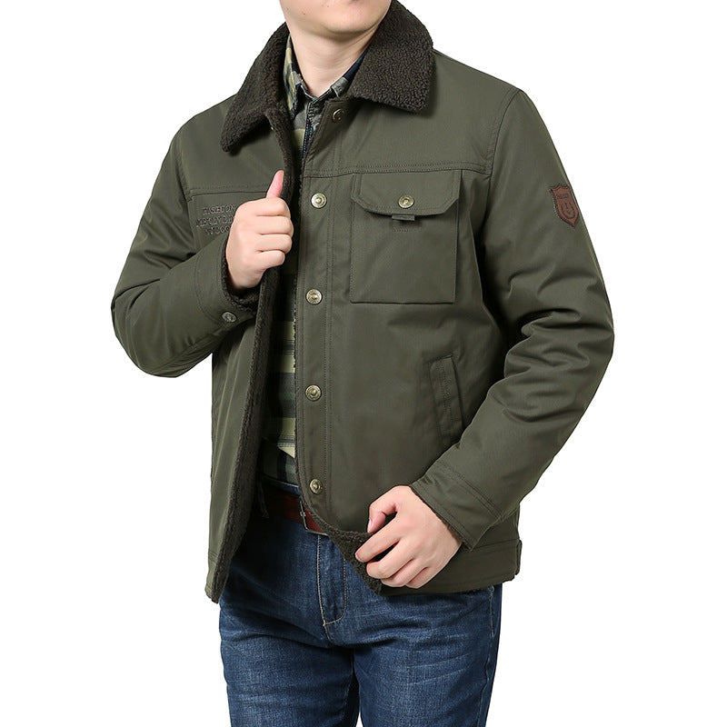Middle-aged Jacket Men's Winter