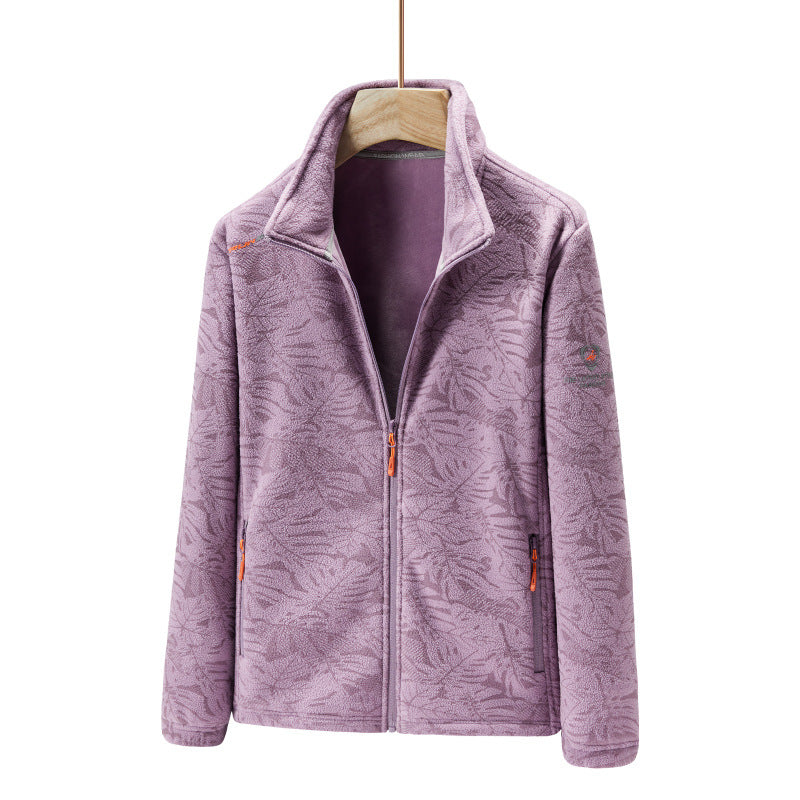 Fleece Men's Coat Winter