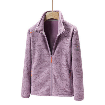 Fleece Men's Coat Winter