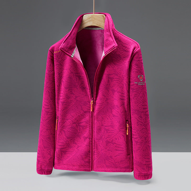 Fleece Men's Coat Winter