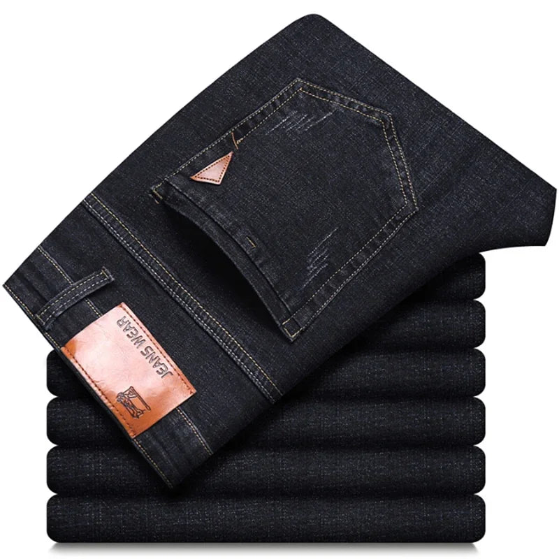 Men Fashion Straight Jeans Men 2026