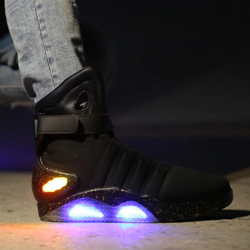 Skateboarding Shoes New Led Boots for Men.modergren skate