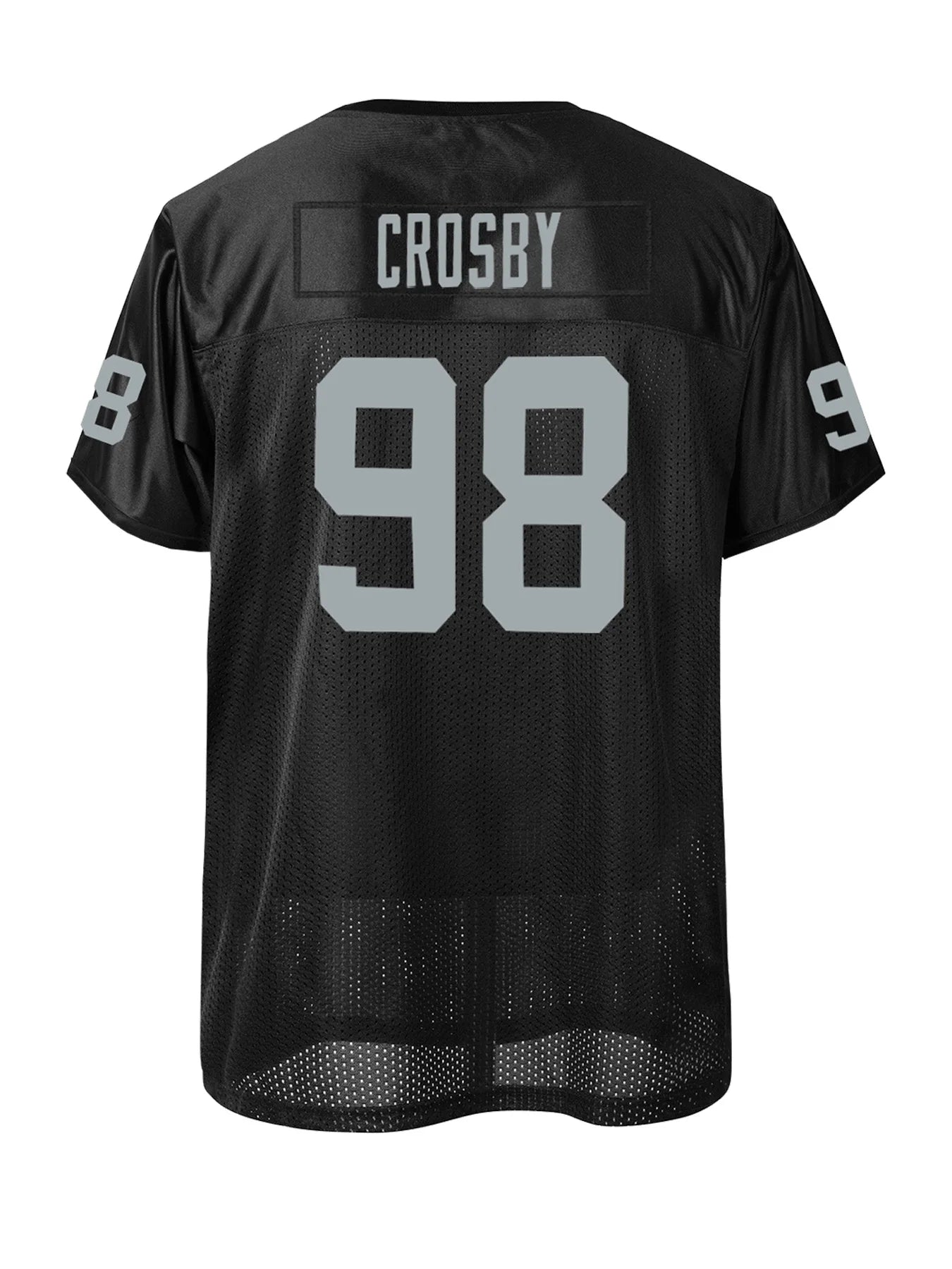 Las Vegas #98 American Football Jersey Men Women, Embroidered Mesh Retro Vintage V Neck Shirt, Breathable Casual Sports Fan Tops