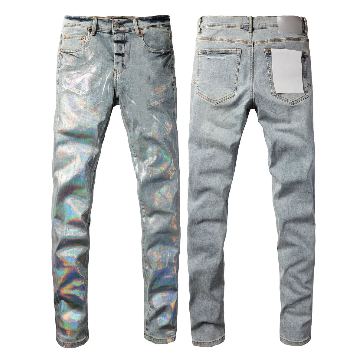 Men  Fashion High Street Jeans Retro