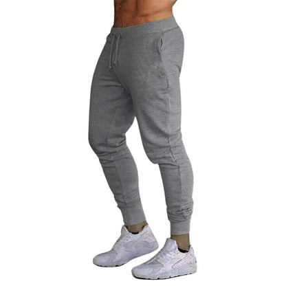 Men's Everlast Slim Fit Jogger Pants – Grey Lightweight Sweatpants Breathable Fabric for Boxing Daily Wear