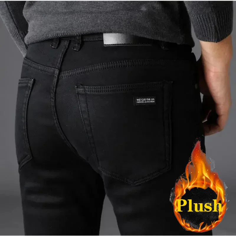 Spring Autumn Men Classic Fashion Brand Jeans