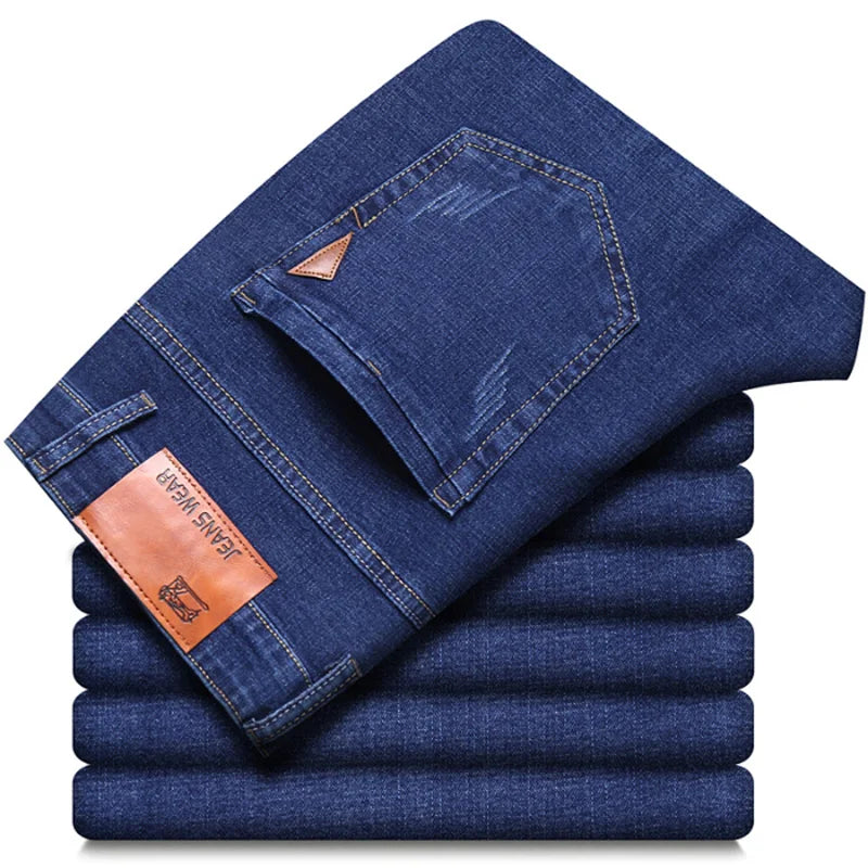 Men Fashion Straight Jeans Men 2026