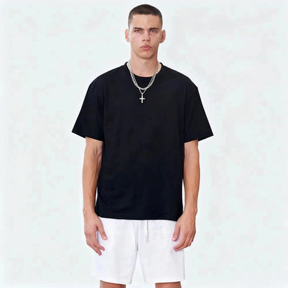 Pepe Jeans London printing 100% cotton Hot sale Unisex shirt 2026 Summer New Fashion Oversized O-neck Men Cartoon T-shirt
