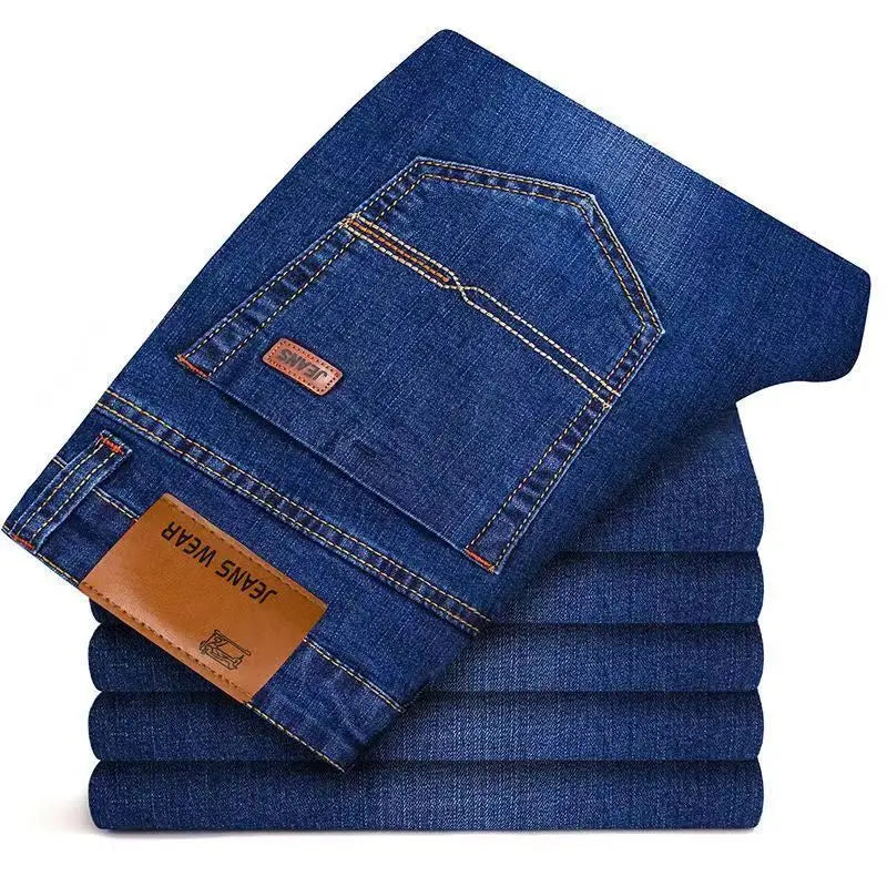 Men Fashion Straight Jeans Men 2026