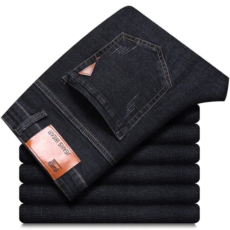 Men Fashion Straight Jeans Men 2026