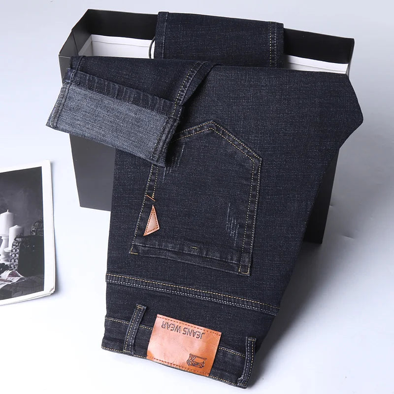 Men Fashion Straight Jeans Men 2026