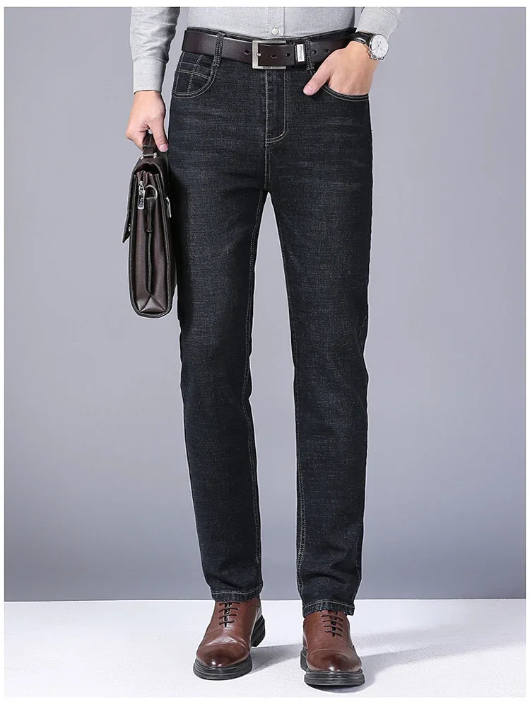 Men Fashion Straight Jeans Men 2026