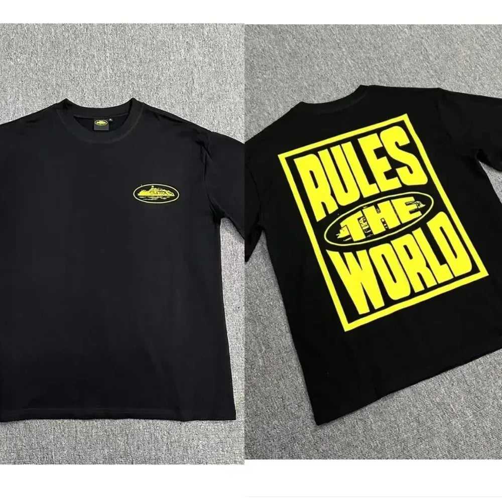 New Pepe printed men's T-shirt for summer 2026 classic and fashionable high-quality cotton T-shirt with round neck for summer