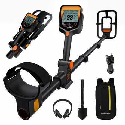 Professional Underground Metal Detector 10cm Depth With Waterproof Search Coil For Treasure Hunter and Gold