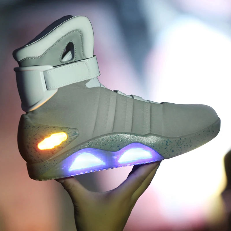 Skateboarding Shoes New Led Boots for Men.modergren skate