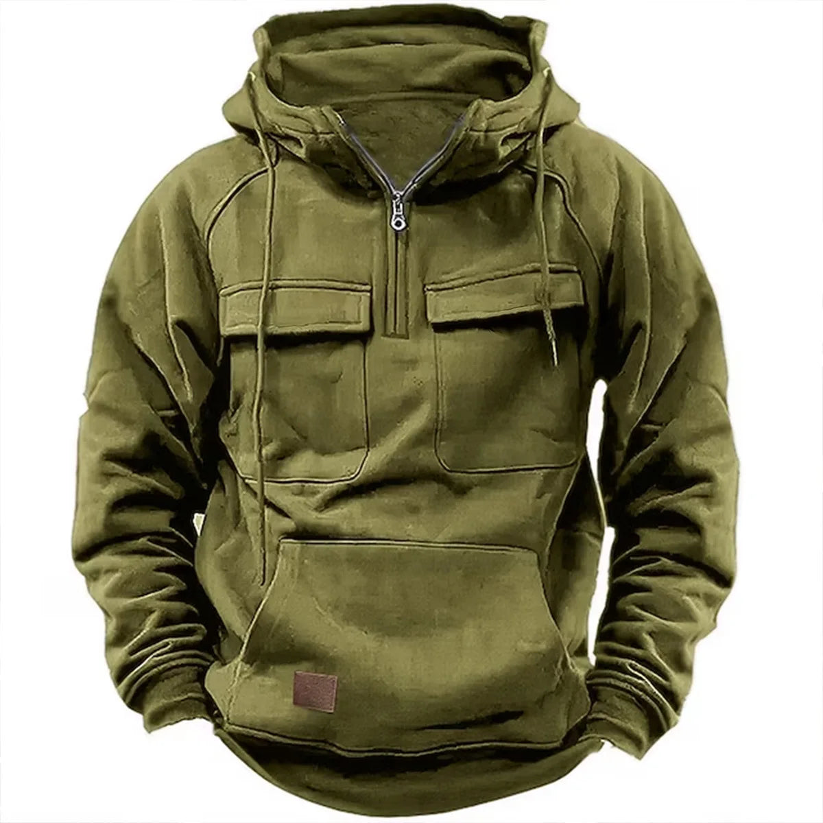 Technical Outdoor Pullover Hoodie for Men