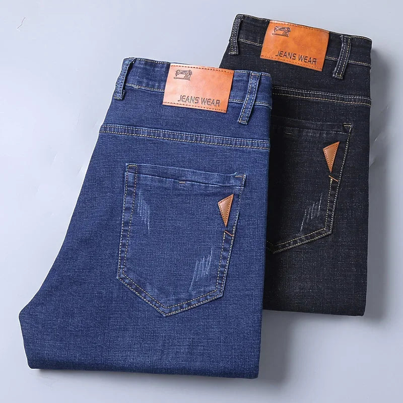 Men Fashion Straight Jeans Men 2026